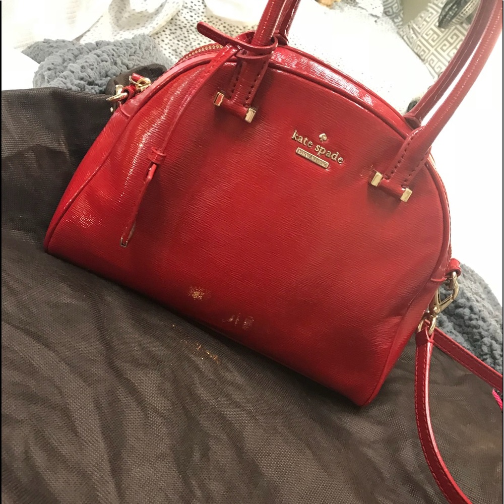 Kate Spade Red Leather Purse